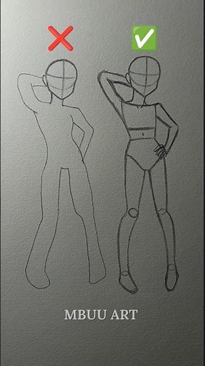 How to draw body simple Tutorial✏️ #drawing #tutorial #howtodraw #body #art