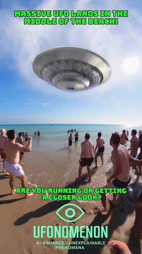 Massive UFO Sighting at the Beach: What to Know