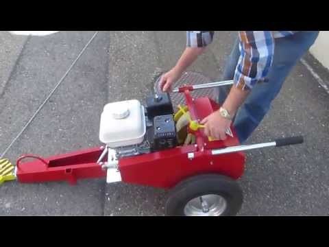 Seilwinden SKG Top mit Honda Motor 1000 Kg SWISS MADE/als Schubkarren/ Video 2