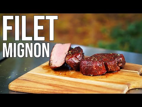 The Best and Easy Filet Mignon Recipe - Smoked and Reverse Seared on the Pit Boss