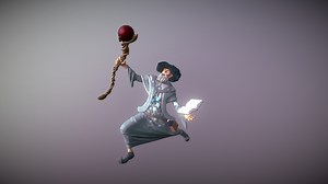 Wizard - 3D model by JingWen (@JingWenWei)