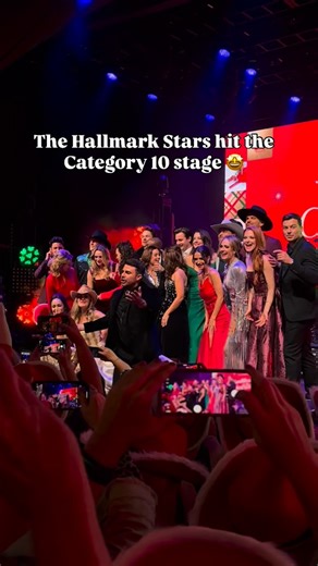 A truly star-studded stage ✨ Let the Countdown to Christmas begin 🤩 @hallmarkchannel | Category 10