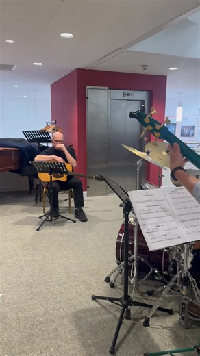 👀 Sneak peek from rehearsals! 👀 Here’s a little glimpse of our Hullabaloo Band, Tryckster, in action with composer Anna Pool 🎶✨ Aren’t they amazing?! We cannot wait to share this with you at A Mid-Winter Hullabaloo, happening Friday 23 - Sunday 25 January across Moresby, Egremont and Cleator Moor. Come and join us - it’s going to be something special 💫 🎟️ Book now: 👉 https://www.handpickedproductions.org/hullabaloo | Handpicked Productions