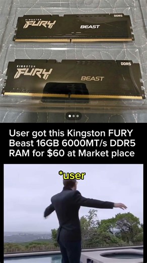 Kingston FURY DDR5 for $60?