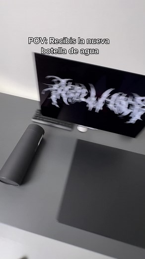 Pov: Recibis la nueva Botella de Agua de WALLHACK #botella #gaming #unboxing #techtok #wallhack