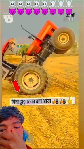 #nishudaswal 😈😈Nishu deshwal John Deere tractor 🚜👿 #shortvideo #viral 🤙😱 ✈️ #treanding #stunt💫