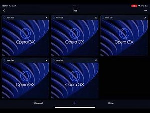How To Close All of Your Tabs In Opera GX