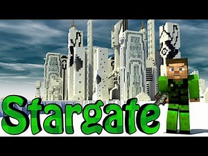 Minecraft | STARGATE MOD Showcase! (Stargate Atlantis, Portals, Teleporting Mod)