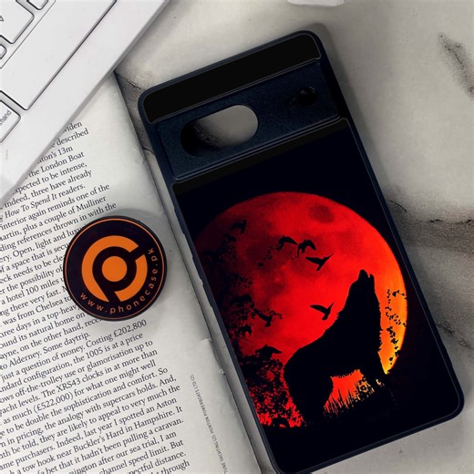 Google Pixel 7 - Wolf Series - Premium Metal Printed soft Bumper Shock Proof Case (Copy)