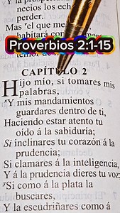 Proverbios 2:1-15 (Reina-Valera 1909) #proverbios #sabiduría | Orlando Grado