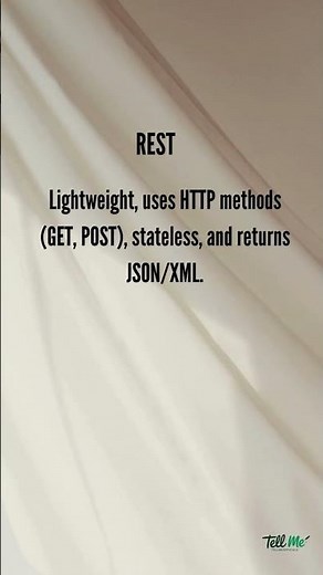 REST vs SOAP APIs explained in 30 seconds! ⚡