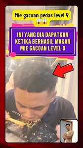 Mie gacoan pedas level 9 😱😱 #rekomendasi #algoritma #fyp #reelsviral2025 #videoviral #trending #miegacoan #superpedas #jajanan #pengikut #semuaorang @sorotan | Gus Balya