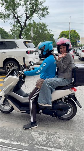 First Angkas ride! Daddy Angkas! 🏍️ | leishki