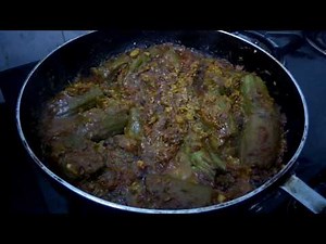 Snake Gourd Vegetable | Stuffed Snake Gourd | Galka chi Bhaji