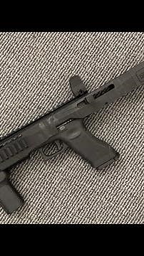 Airsoft glock carbine / 3D printed / g17 g18c