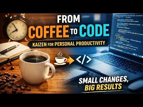 From Coffee to Code |How Kaizen Transforms Personal Productivity (Small Changes, Big Results)#kaizen