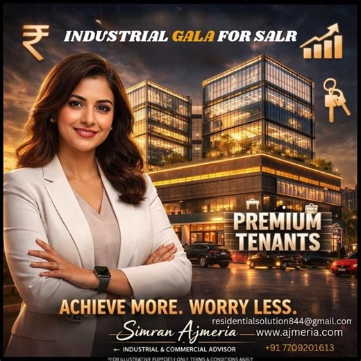 Resale RCC Industrial Gala for Self-Use – Multi-Floor Factory Premises with Ownership Control