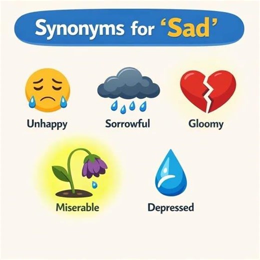 Synonyms for Sad