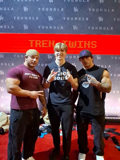 Meeting the Tren Twins at Arnold Classic 2025