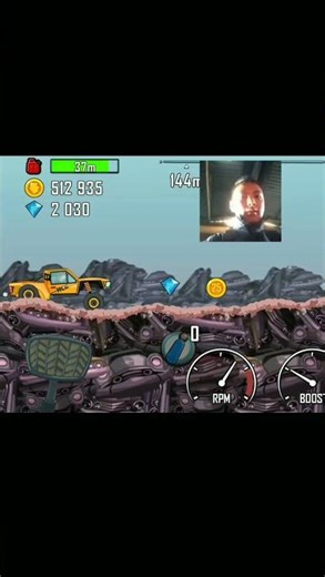 Trophy truck spring wheel power 🔥 Hillclimbracing