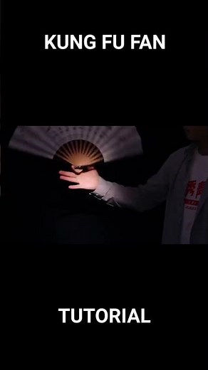 How to rotate fan in a hand ; 扇子功教学
