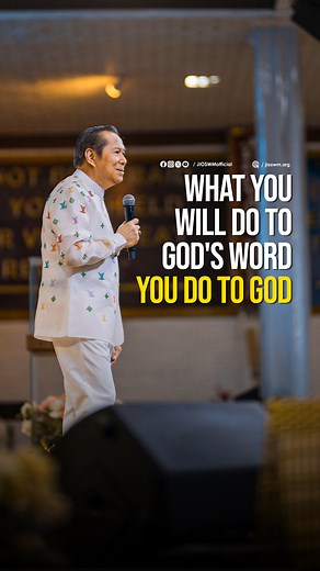 57K views · 3.5K reactions | Your attitude toward the Word of God reflects your attitude toward God. If you're serious about His Word, it means you're serious about God. What you do to God's Word, you do to God. #LivingLikeJesusGospel #TheWordOfGod | Jesus Is Our Shield Worldwide Ministries | Facebook