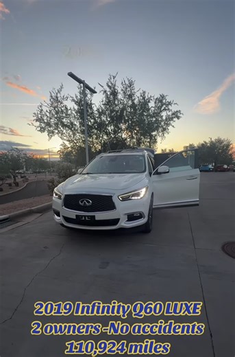 2019 Infiniti Q60 luxe ✅2019 QX60 LUXE FWD CVT 3.5L V6 20/27 MPG ✅Mileage: 110,924 🔥Please reach out 🌵2 OWNER NO ACCIDENTS🌵 🌵🌵🌵🌵🌵🌵🌵🌵🌵🌵🌵🌵🌵🌵🌵 Financing Available 🌄🌄🌄🌄🌄🌄🌄🌄🌄🌄🌄🌄🌄🌄🌄 #2019InfinitiQ60luxe #InfinitiQ60 #LuxuryCars #Infiniti #CarEnthusiast