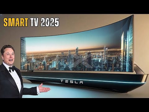 Tesla Smart TV 2025 Revealed – Elon Musk Shows Off INSANE Features!