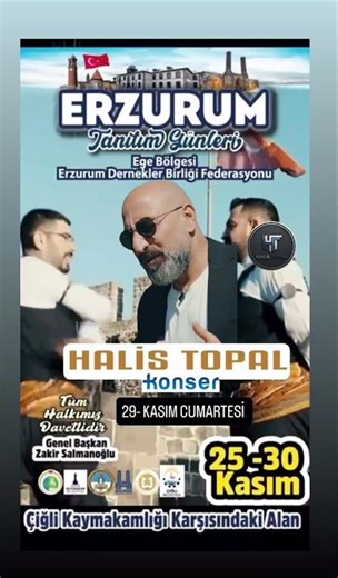 İZMİR KONSER #erzurum #konser #halistopal #dadaş
