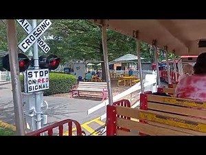 First Person Experience Small Train at Dutch Wonderland