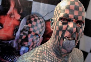 Matt Gone, Who Got World Record-setting For Square Tattoos, Wants More | Al Bawaba