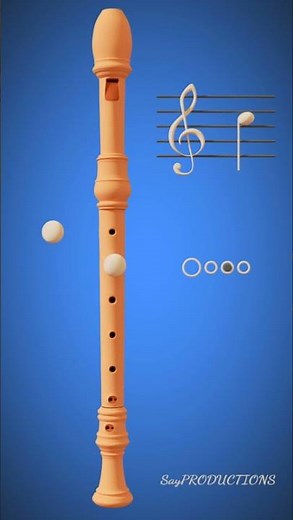How to Play : Baa, Baa Black Sheep - Flute
