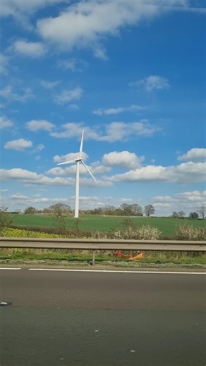 Windmill! Wind Power Is The Future!Nice Car Journey.🚗
