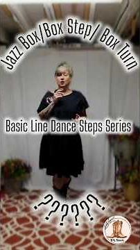 Beginner Line Dance Basics| How To Do A Jazz Box Square & Jazz Box Turn| Easy Step-by-step Tutorial