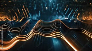 Abstract technology big data background concept. Motion of digital data flow. Transferring of big data. Transfer and storage of data sets , block chain, server, hi-speed internet slowmotion effect.