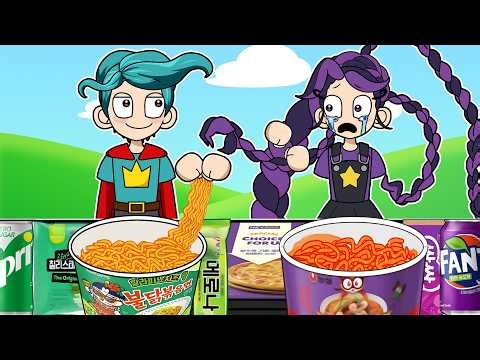 SAVED by The RORY REDCAPE...| Poppy Playtime Chapter 5 | Convenience Store MUKBANG Animation | ASMR