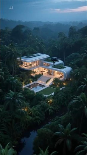 “Haunted Jungle House Transformed into Futuristic VIP Mansion | Epic Engineering Marvel” #iconicstru
