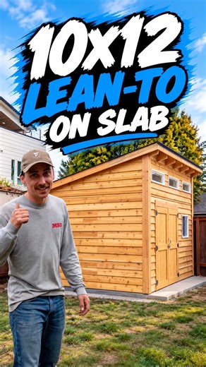 10x12 Lean-To Shed | Build Video
