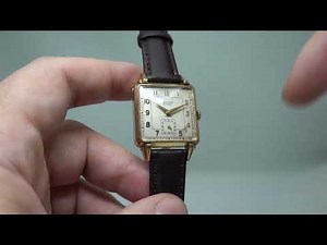 1950 Bulova men's vintage watch - or is it? It is a Bulova movement...