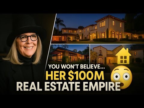 Inside Diane Keaton’s $100M Real Estate Empire | From Hollywood Icon to Property Queen!