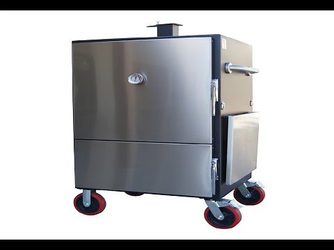 Large Insulated Cabinet Smoker By Lone Star Grillz