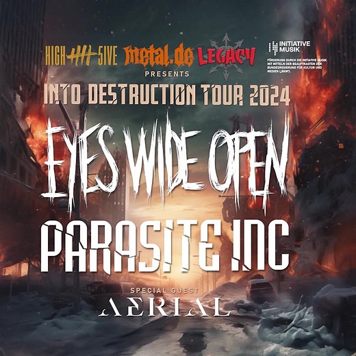 42 reactions | 10.02.2024 HELLRAISER // LEIPZIG DEU - PARASITE INC....