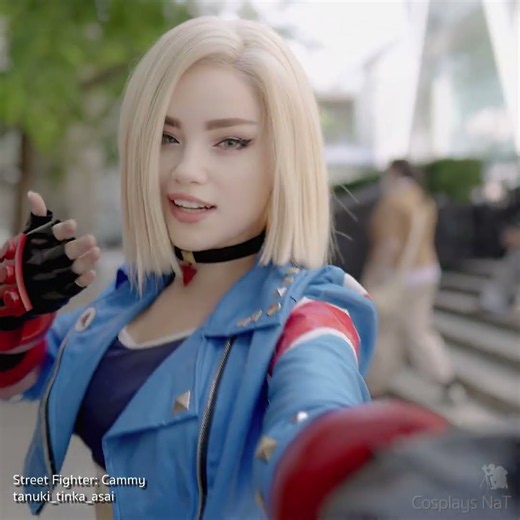 Amazing Cosplays: Street Fighter: Cammy ft. tanuki_tinka_asai