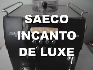 Saeco Incanto De luxe Automatic Espresso Machine