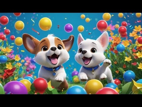Plush Puppies Go Bark Bark Bark | English Nursery Rhyme | Kids Songs | Baby Music