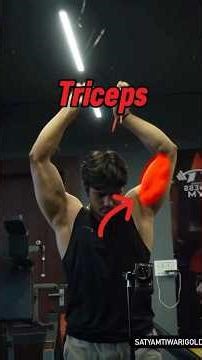 Triceps Growth Exercise🔥 #triceps #shorts