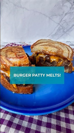A great patty melt starts with the perfect patty shape 🍔🔥 | The Good Stuff with Mary Berg