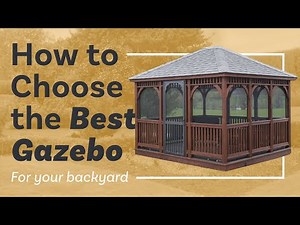 How To Choose The BEST Gazebo For Your Backyard!