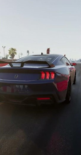 2024 Ford Mustang Dark Horse in BeamNG Mods #shorts