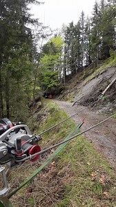 Docma VF105 Red Iron, Portable Winch - Road maintenance pulling logs- Docma Made in Italy. | Docma Srl